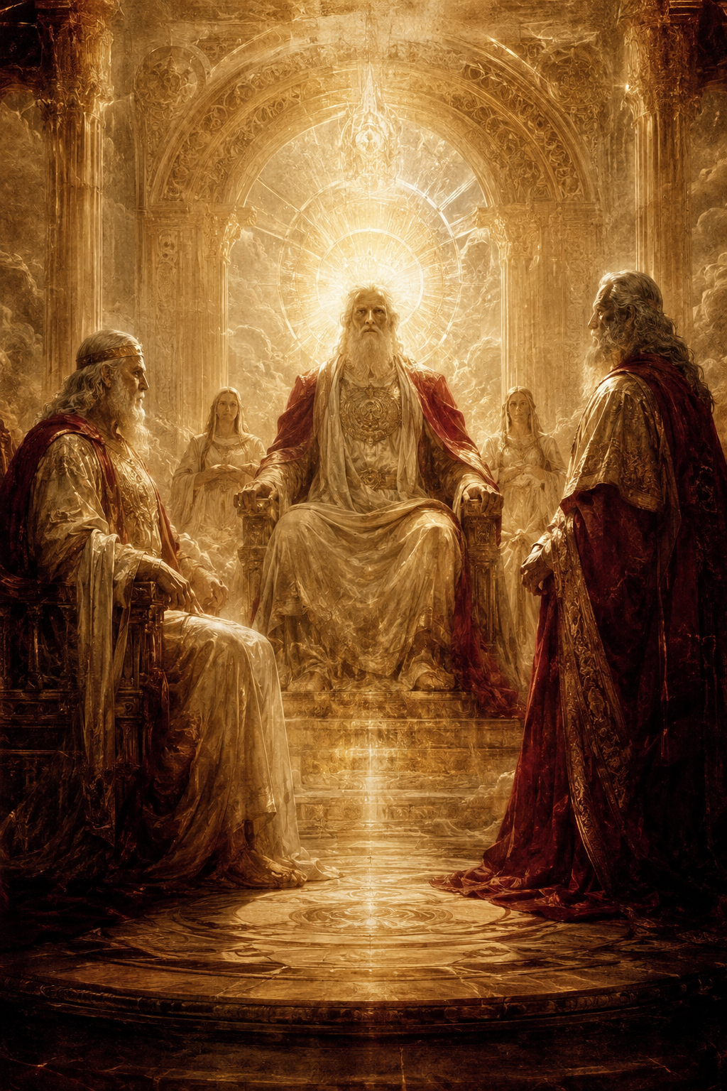 The Council of the Elohim โ distinct governing intelligences in unified purpose